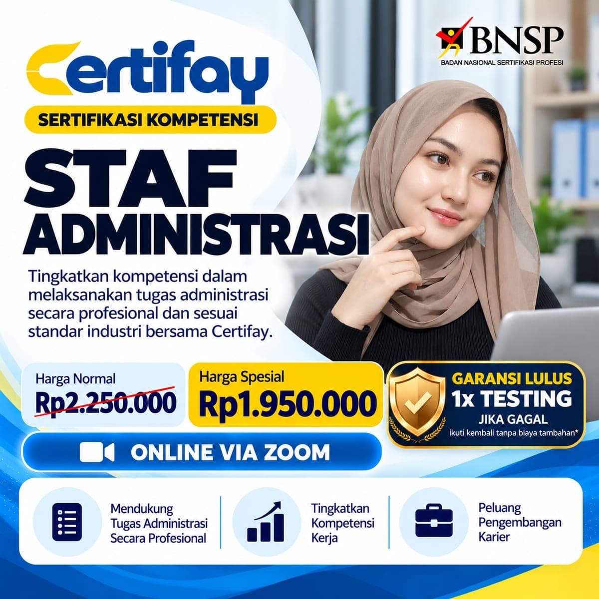Staf Administrasi - Sertifikasi BNSP