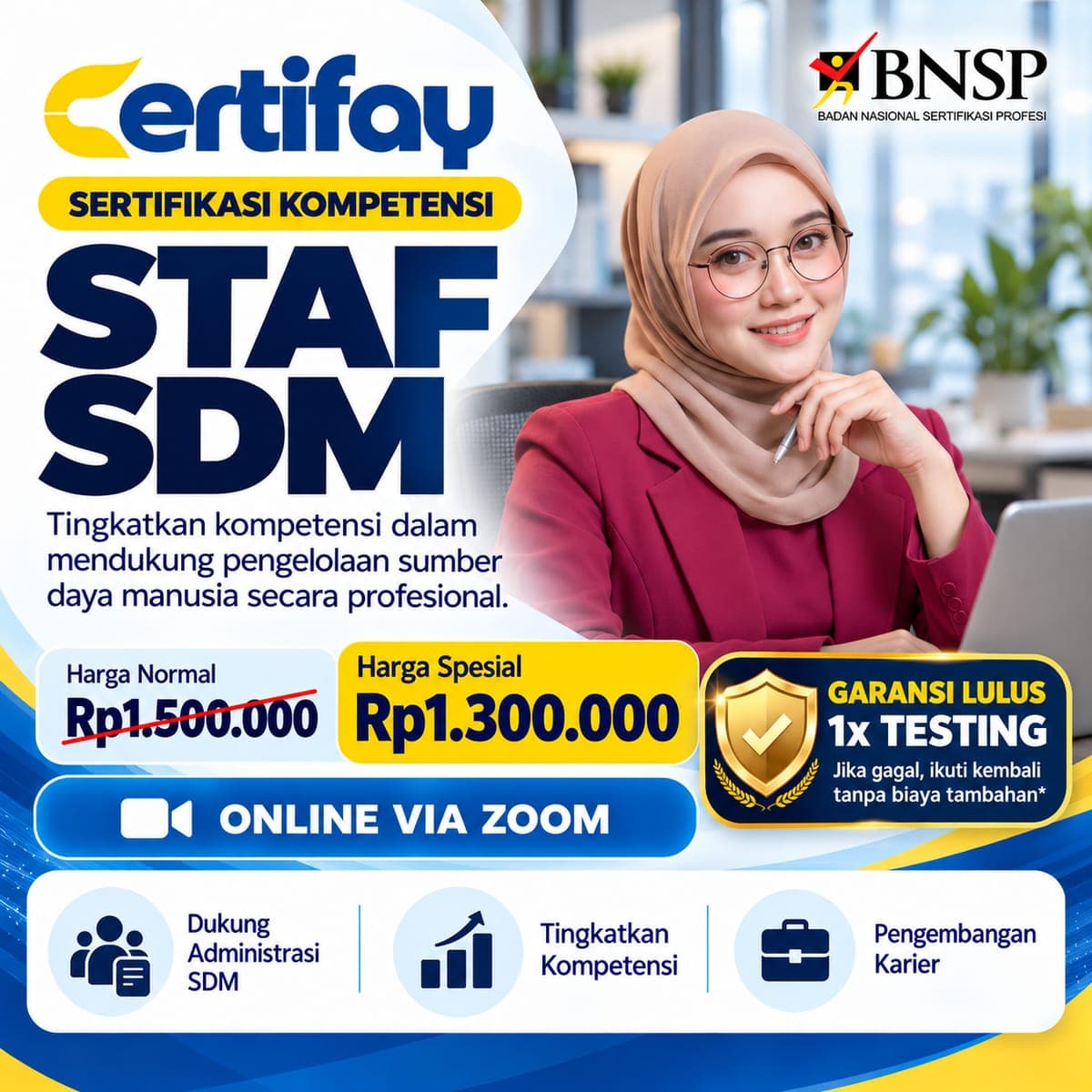 Staf SDM - Sertifikasi BNSP